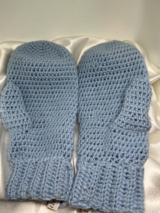 Mitaines en Mérinos « Violaines »