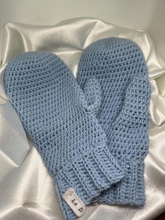 Mitaines en Mérinos « Violaines »